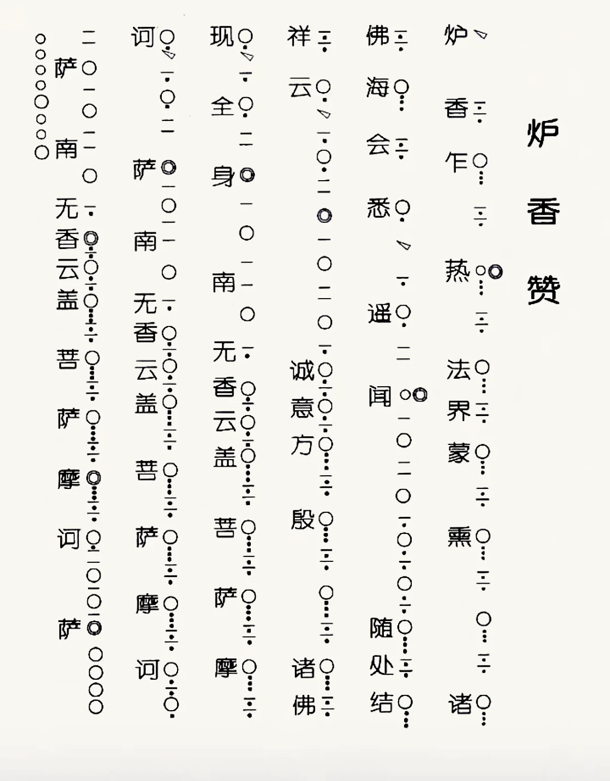 爐香讚（二）