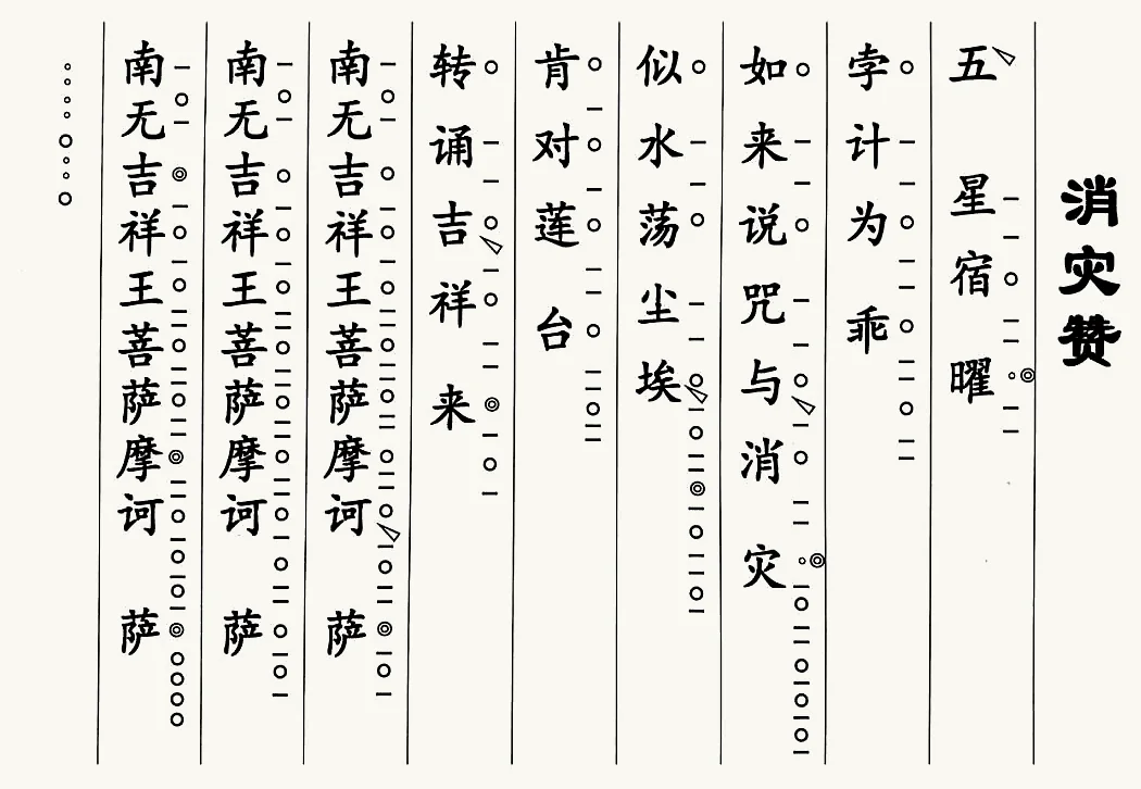 消災讚