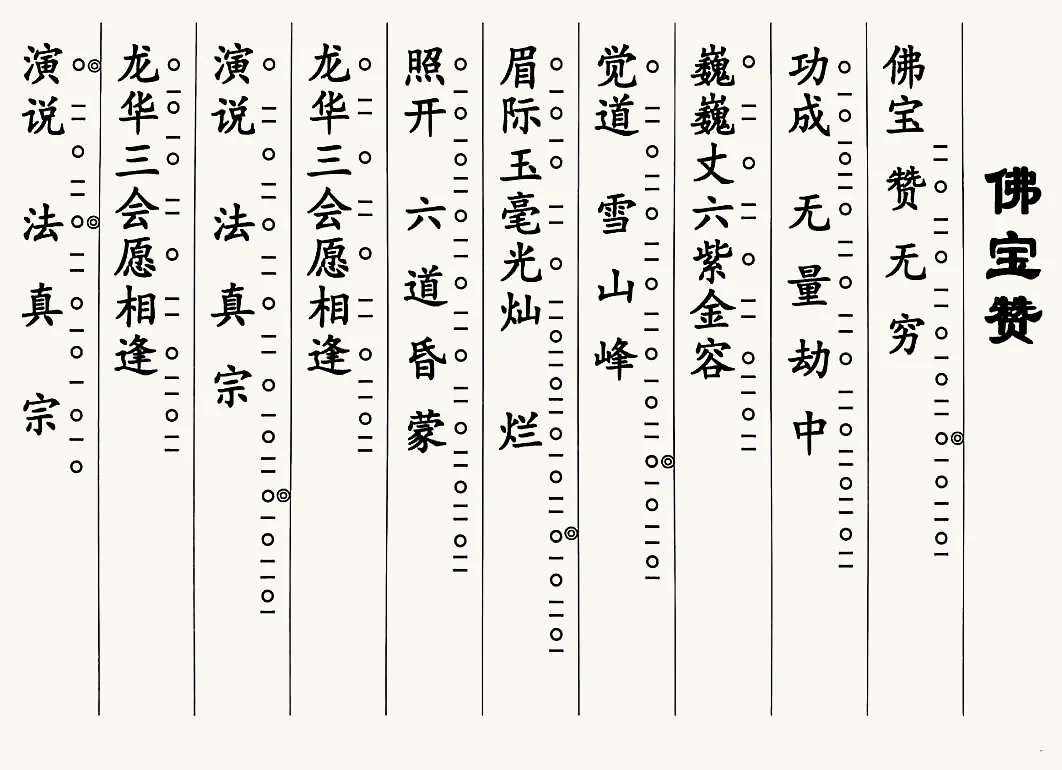 佛寶讚