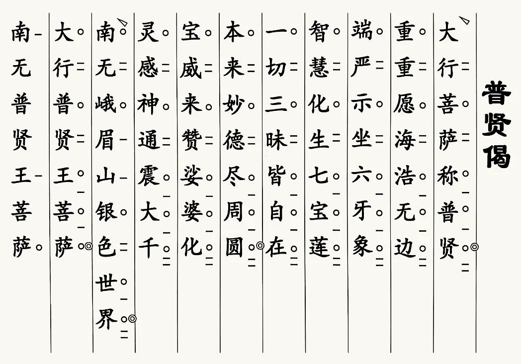 普賢偈